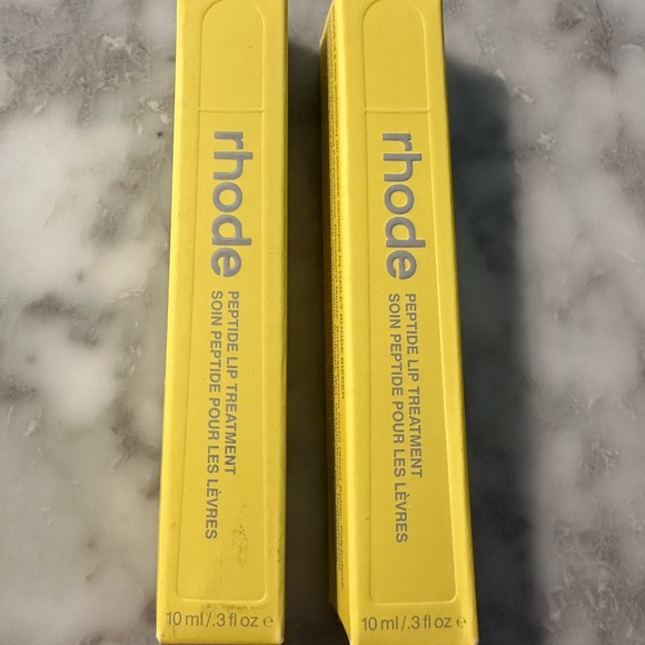 Rhode Peptide Lip Treatment lip balm set of 2 bundle Yellow Passionfruit soldout - Picture 3 of 3